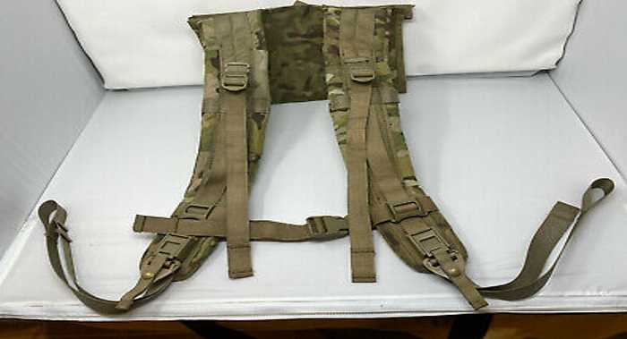 Attach molle shoulder straps to frame by yourself