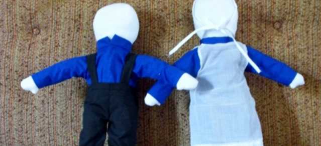 How to make handmade Amish dolls