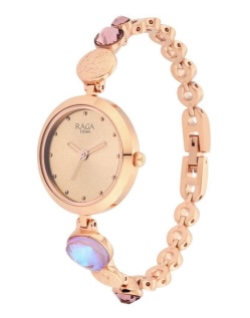 Elegant Mother of Pearl Dial with Ornate Strap Watch